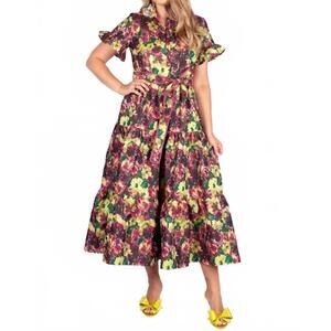 NEW SINCERELY OURS lena dress in floral